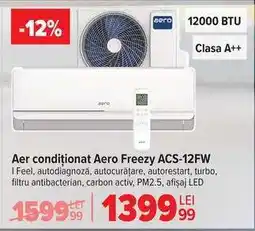 Carrefour Aer condiționat Aero Freezy ACS-12FW Ofertă