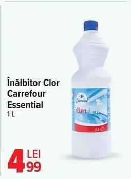 Carrefour Înălbitor Clor Carrefour Essential Ofertă