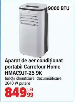 Carrefour Aparat de aer condiționat portabil Carrefour Home HMAC9JT-25 9K Ofertă