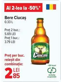 Carrefour Bere Ciucaș Ofertă