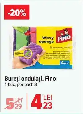 Carrefour Bureți ondulați Fino Ofertă