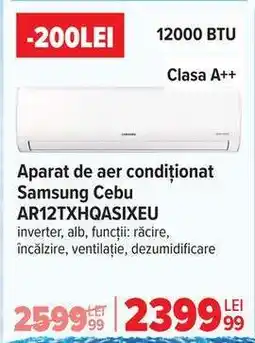 Carrefour Aparat de aer condiționat Samsung Cebu AR12TXHqasixEU Ofertă