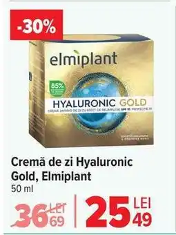 Carrefour Cremă de zi Hyaluronic Gold, Elmiplant Ofertă
