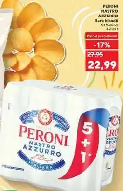 Kaufland PERONI NASTRO AZZURRO Ofertă