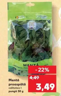 Kaufland Mentă proaspătă Ofertă