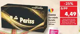 Kaufland PARISS Şerveţele faciale Ofertă