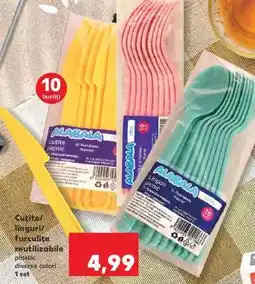 Kaufland Cuțite/linguri/furculițe reutilizabile Ofertă