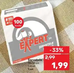 Kaufland Șervețele Expert Ofertă
