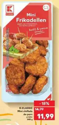 Kaufland K-CLASSIC Mini chiftele de porc prăjite Ofertă