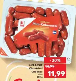 Kaufland K-CLASSIC Mini-Kabanossi Ofertă