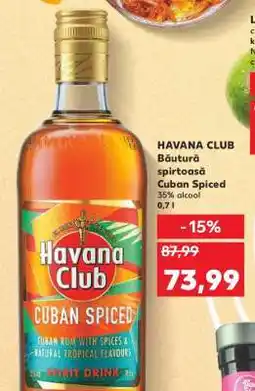 Kaufland Havana Club Cuban Spiced Ofertă