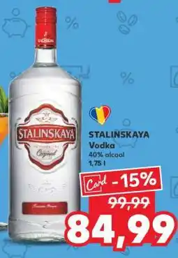 Kaufland STALINSKAYA Vodka Ofertă
