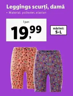 Lidl Leggings scurți, damă Ofertă