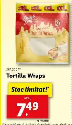Lidl Tortilla Wraps Ofertă