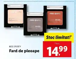 Lidl Miss Sporty Fard de pleoape Ofertă