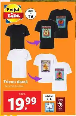 Lidl Tricou damă Ofertă