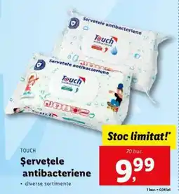 Lidl Șervețele antibacteriene Ofertă