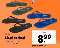 Lidl Şlapi bărbaţi Ofertă