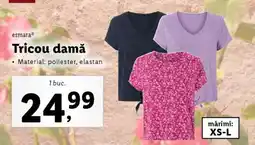 Lidl Tricou damă Ofertă