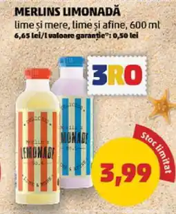 Penny MERLINS LIMONADĂ Ofertă