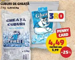 Penny Cuburi de gheață Ofertă