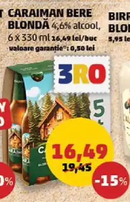 Penny CARAIMAN Bere blondă Ofertă