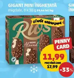 Penny Gigant Mini Înghețată Ofertă