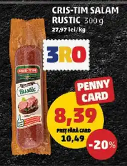 Penny CRIS TIM Salam rustic Ofertă