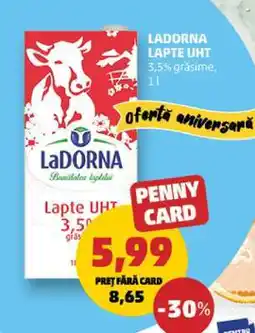Penny LADORNA LAPTE UHT Ofertă