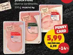 Penny Șuncă porc Tabula Ligua Ofertă