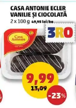 Penny CASA ANTONIE ECLER VANILIE ȘI CIOCOLATĂ Ofertă