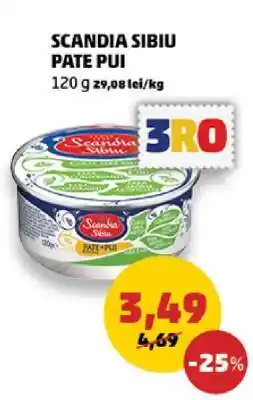 Penny Scandia Sibiu Pate Pui Ofertă