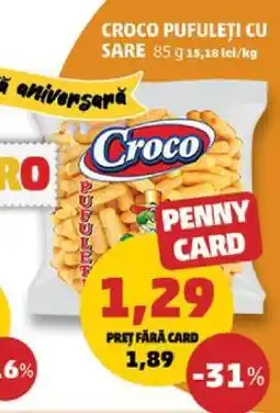 Penny Croco Pufuleți cu Sare Ofertă
