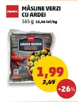 Penny Măsline verzi cu ardei Ofertă