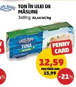 Penny Ton în ulei de măsline Ofertă