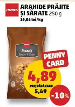 Penny Arahide prăjite și sărate 250 g Ofertă