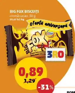 Penny BIG FOX BISCUITI Ofertă