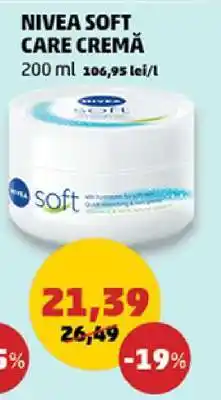 Penny NIVEA Soft Care Crema Ofertă