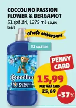 Penny COCCOLINO PASSION FLOWER & BERGAMOT Ofertă