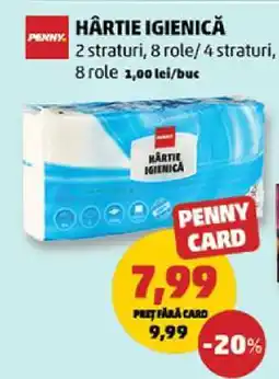 Penny Hârtie igienică Ofertă