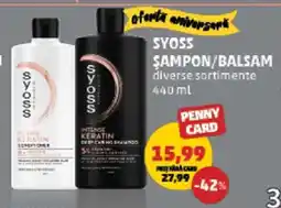 Penny SYOSS Șampon / Balsam Ofertă