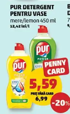 Penny PUR Detergent pentru vase Ofertă