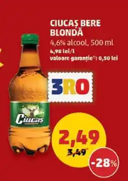 Penny CIUCAŞ Bere blondă Ofertă