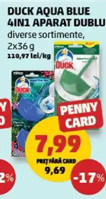 Penny DUCK AQUA BLUE 4IN1 APARAT DUBLU Ofertă