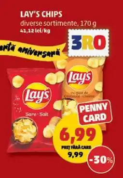 Penny LAY`S Chips Ofertă