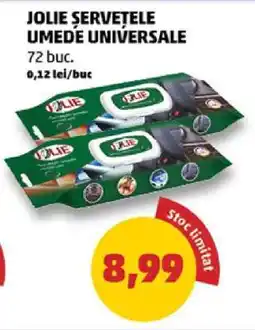 Penny JOLIE ȘERVEȚELE UMEDE UNIVERSALE Ofertă