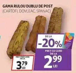 Auchan Gama Rulou Dublu de Post Ofertă