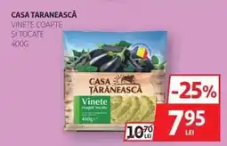 Auchan Casa Taraneasca Vinete Coapte si Tocate 400g Ofertă