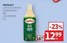 Auchan NAPOLACT Lapte bio Ofertă