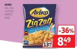 Auchan Aviko Zig-Zag Cartofi Prăjiți 750g Ofertă